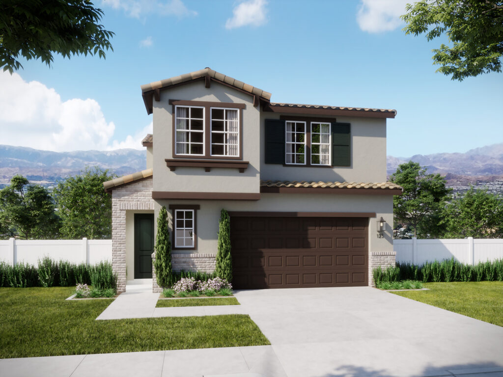 2 Elevation C- Spanish Ranch