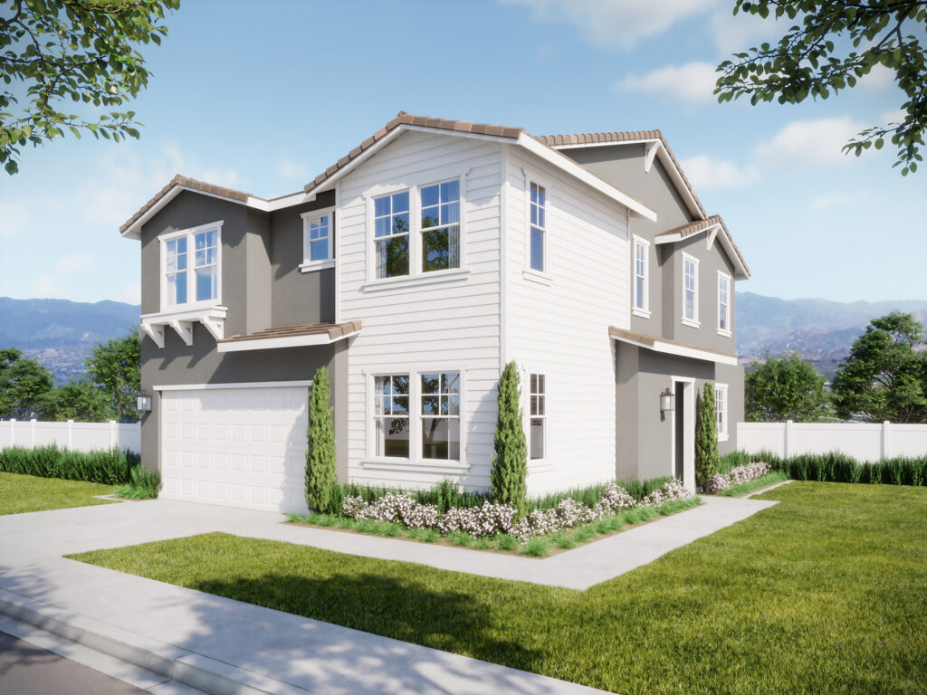 3 Elevation B- California Ranch